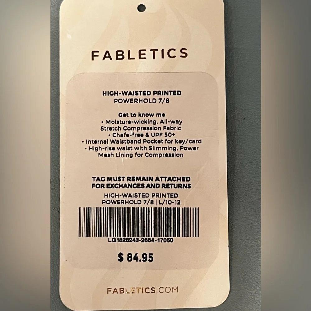 Fabletics Define PowerHold® High-Waisted 7/8 Legging - Picture 7 of 8